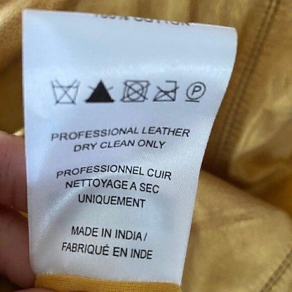 free people leather sleeveless goldie mini dress size 4 NWT gold - Picture 6 of 11